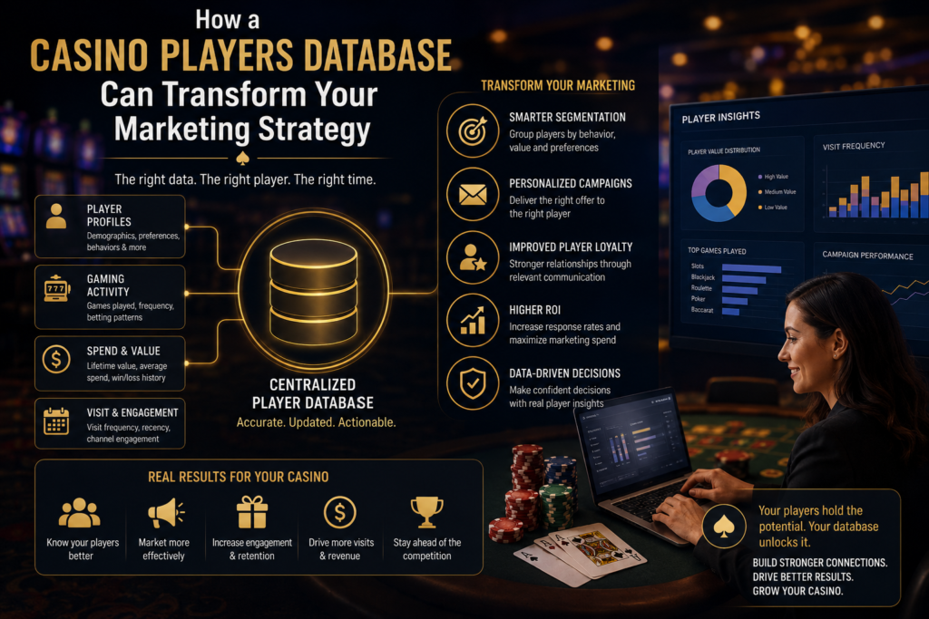 How a Casino Players Database Can Transform Your Marketing Strategy