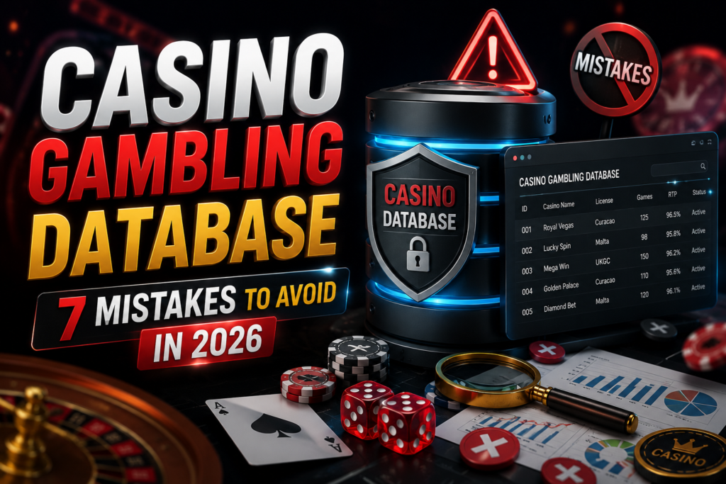 Casino Gambling Database